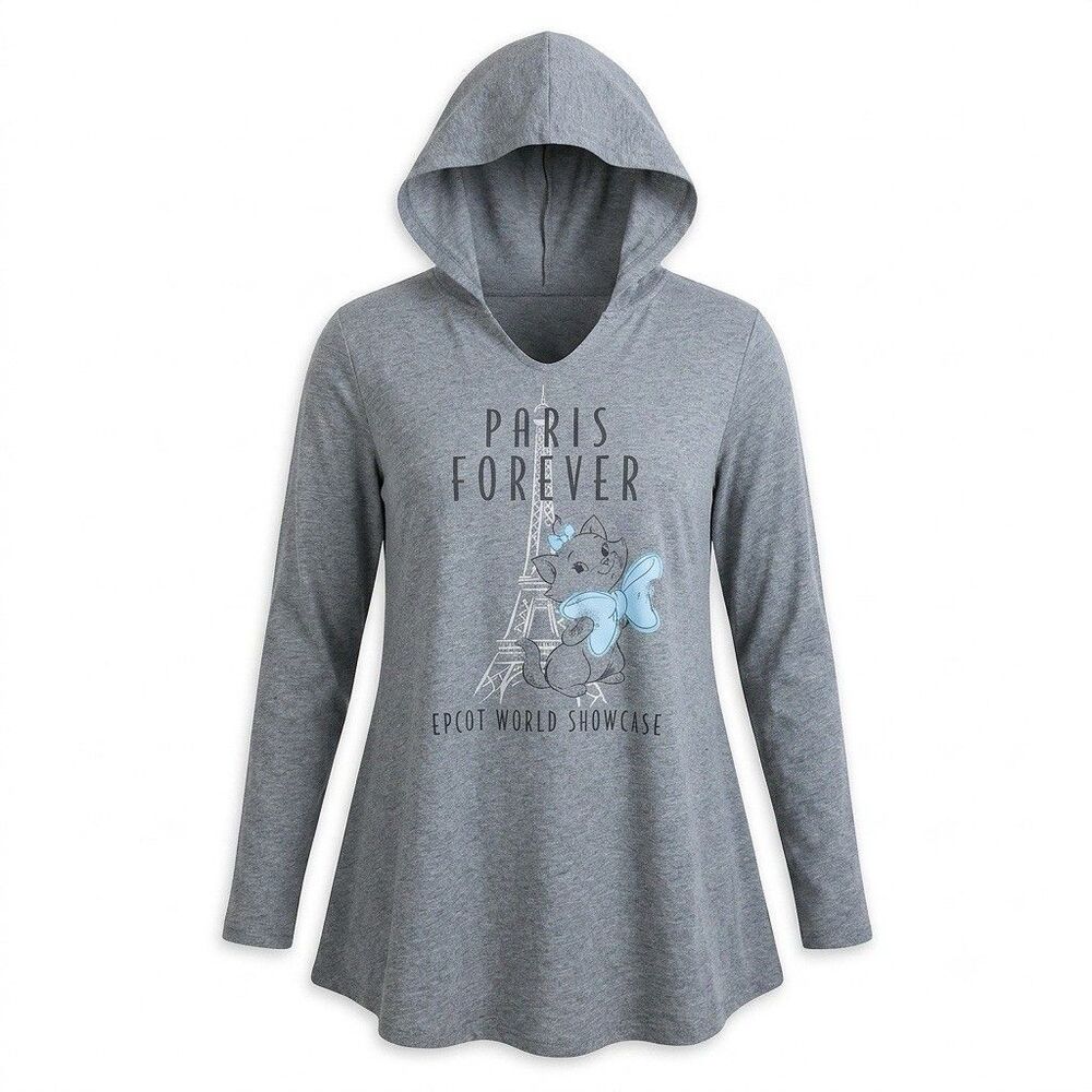 Disney Parks Epcot World Showcase Paris Forever Marie Hoodie Women's Plus XXL